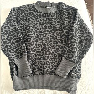Abercrombie & Fitch Leopard Sweater